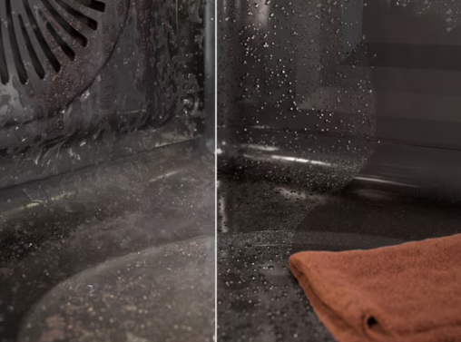 Prirodzené a jednoduché čistenie rúry s funkciou Aqua Cleaning