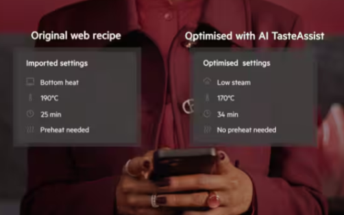 Nechajte AI vylepšiť vaše recepty pomocou pary