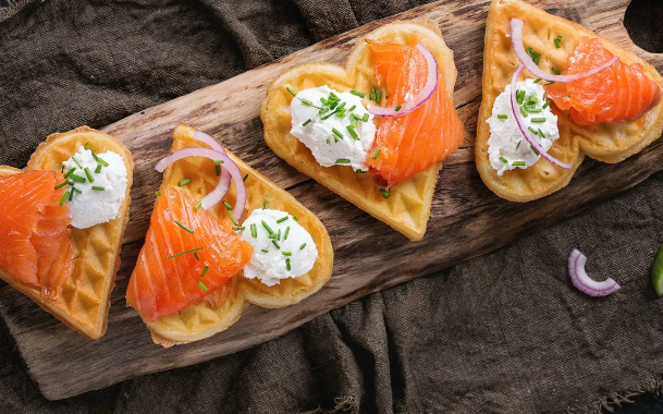 srdiečkové wafle s Gorenje WM701W vaflovačom