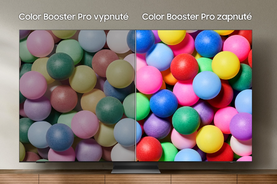 Algoritmy AI rozoznajú každú scénu a vylepšia farebné podanie pre ešte žiarivejší a dynamickejší zážitok zo sledovania.