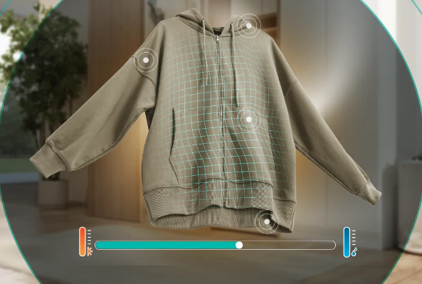 Technológia SensorDry priebežne sleduje vlhkosť bielizne pomocou inteligentných senzorov a automaticky ukončí sušenie vtedy, keď je bielizeň suchá.