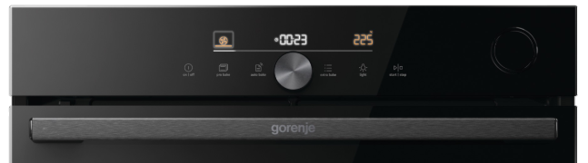 Gorenje BPSA6747DGWI rúra poskytuje plne automatické programy pečenia s 22 najobľúbenejšími receptami