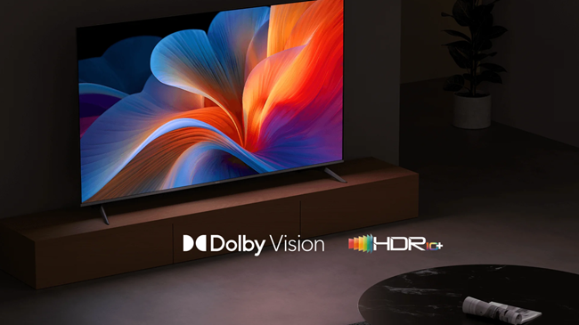 Podpora Dolby Atmos® a DTS:X prináša priestorový zvuk pre ešte lepší zážitok z filmov, seriálov aj hudby.