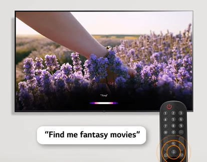 Televízor LG 70UQ8100 s rozlíšením UHD zabezpečujú vďaka technológii ThinQ AI mimoriadne inteligentný zážitok
