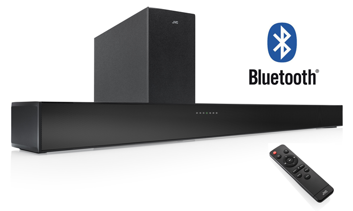 JVC TH-E434B soundbar podporuje Bluetooth