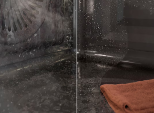 Parné čistenie. Na čistenie rúry bez námahy