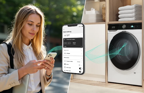 ConnectLife robí pranie inteligentnejším a jednoduchším a prispôsobí sa vášmu dňu. 