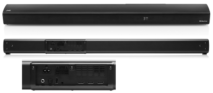 JVC TH-E851B 3.1 soundbar - Pripojenie