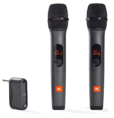JBL Wireless Microphone – 2 ks bezdrôtových mikrofónov s prijímačom