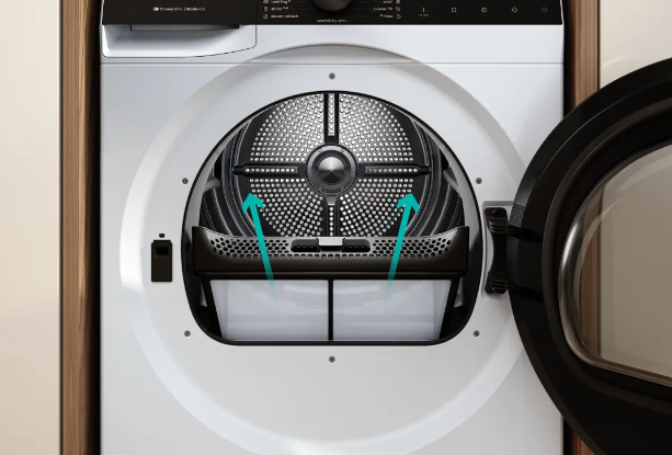 Dvojvrstvová sieťka účinne zachytáva nečistoty a po každom cykle ju rýchlo a pohodlne vyčistíte.