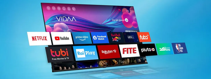 OS VIDAA SMART TV Hisense 65E7HQ