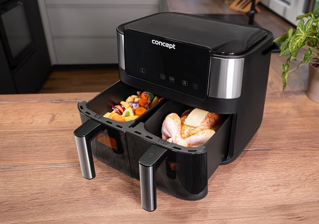 Concept FR8000 Double teplovzdušná fritéza