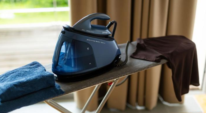 Od zapnutia parnej stanice po začiatok žehlenia sú potrebné len 2 minúty.