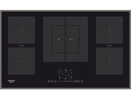 Hotpoint KIF 952 BXLD B indukčná doska