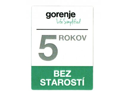 gorenje optimal servis 5 rokov 2