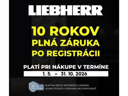 10 rokov liebherr zaruka