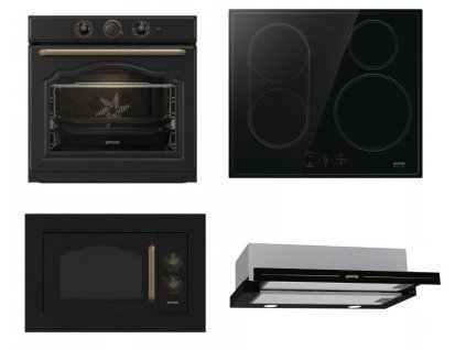 Gorenje BOS67372CLB + GI6421CLBSC + BM235CLB + BHP62CLB