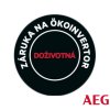 Doživotná záruka na motor po registrácii na https://www.aeg.sk/mypages/register-a-product/