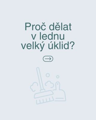 Novoroční úklid má pro každého trochu jiný význam ✨ Někdo chce začít nový rok s čistým stolem, jiný si jen potřebuje doma...