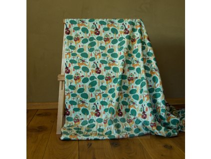 Úplet bio bavlna žabáci