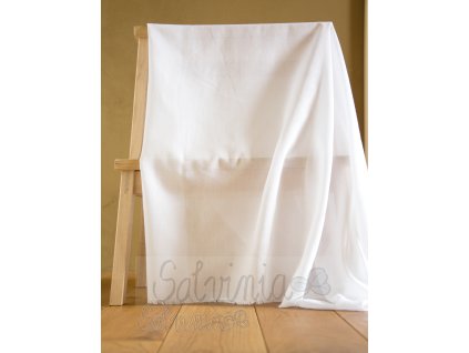 mušelín bio bavlna bílá