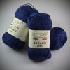 Příze bio bavlna tmmodrá