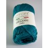 Příze bio bavlna petrolejová