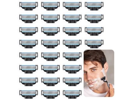 Pánské holicí čepele - 28 kusů náhradních hlavic