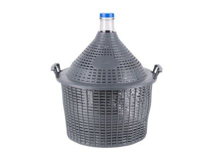 883 skleneny demizon cada inco s plastovym krytom 25 l