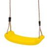1093 detska hojdacka abella plastova zlta 40x16 cm