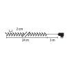 1648 2 vianocna retaz errai 1200 led studena biela 24 m ip44