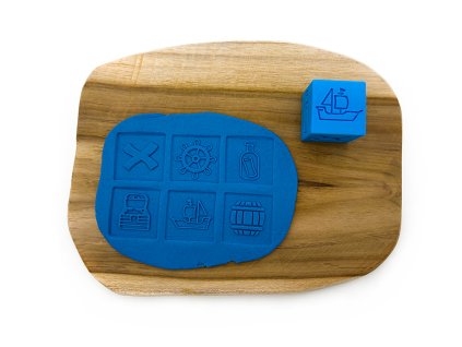 obtiskavaci kostka pirati