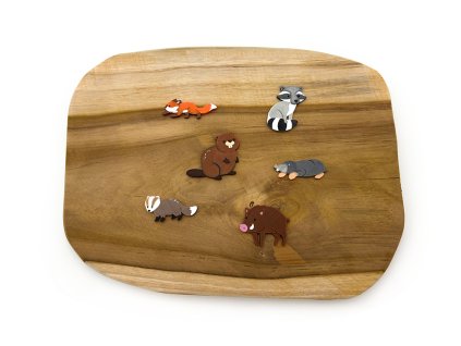 lesni zviratka sensory play