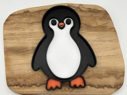 2.JAKOST - Eco smyslový tácek tučňák