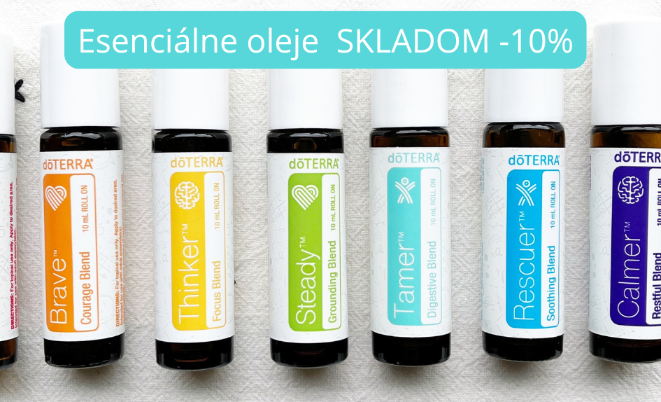 Esenciálne oleje -10%