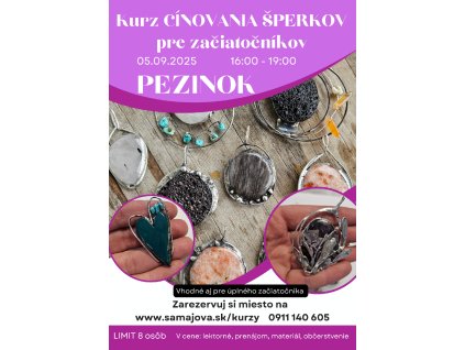 cínovanie šperkov Pezinok 5.9. (1)