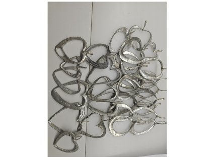 Cínované základy na šperky mix 30ks