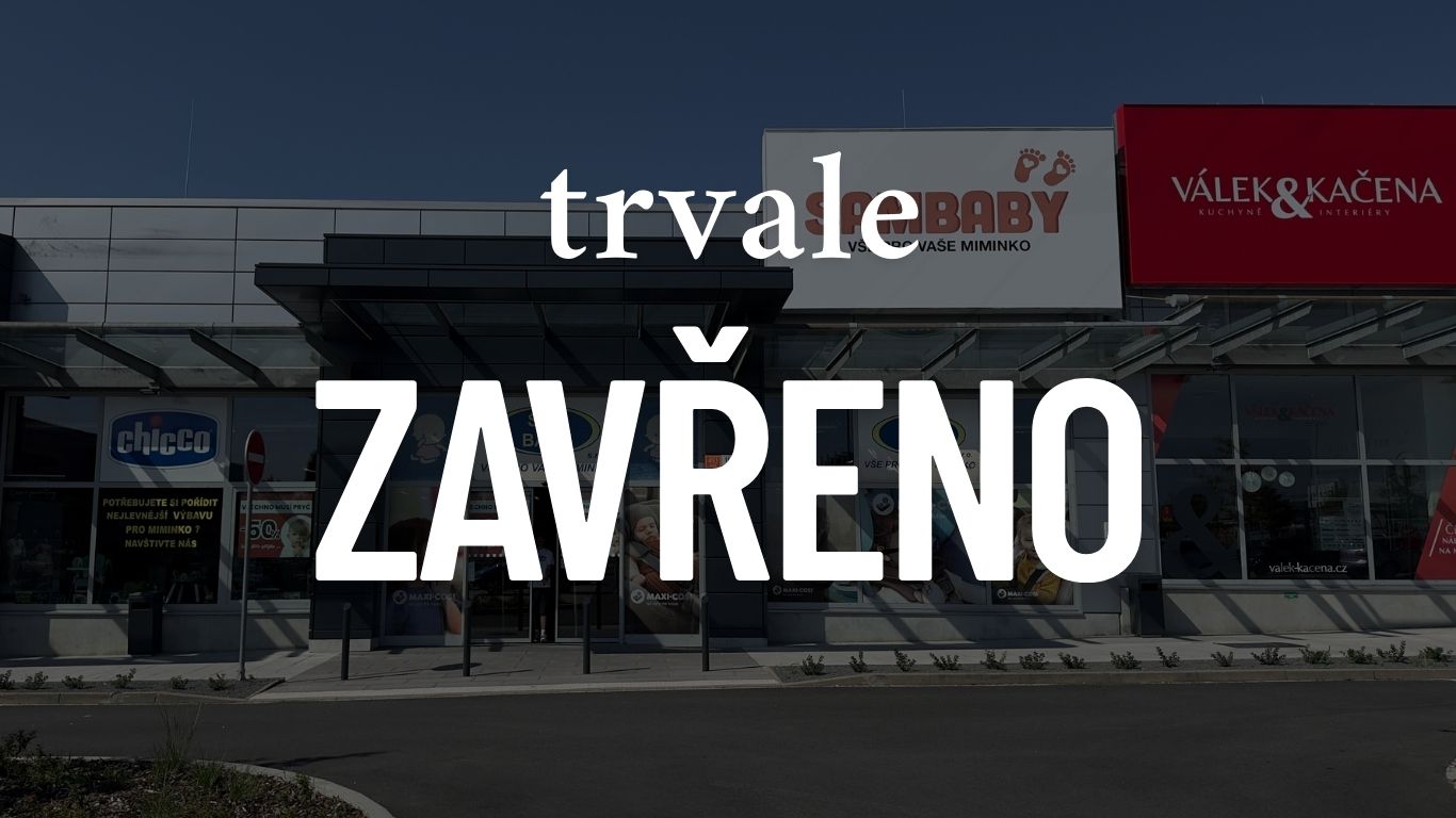 Prodejna v OLOMOUCI -trvale zavřeno