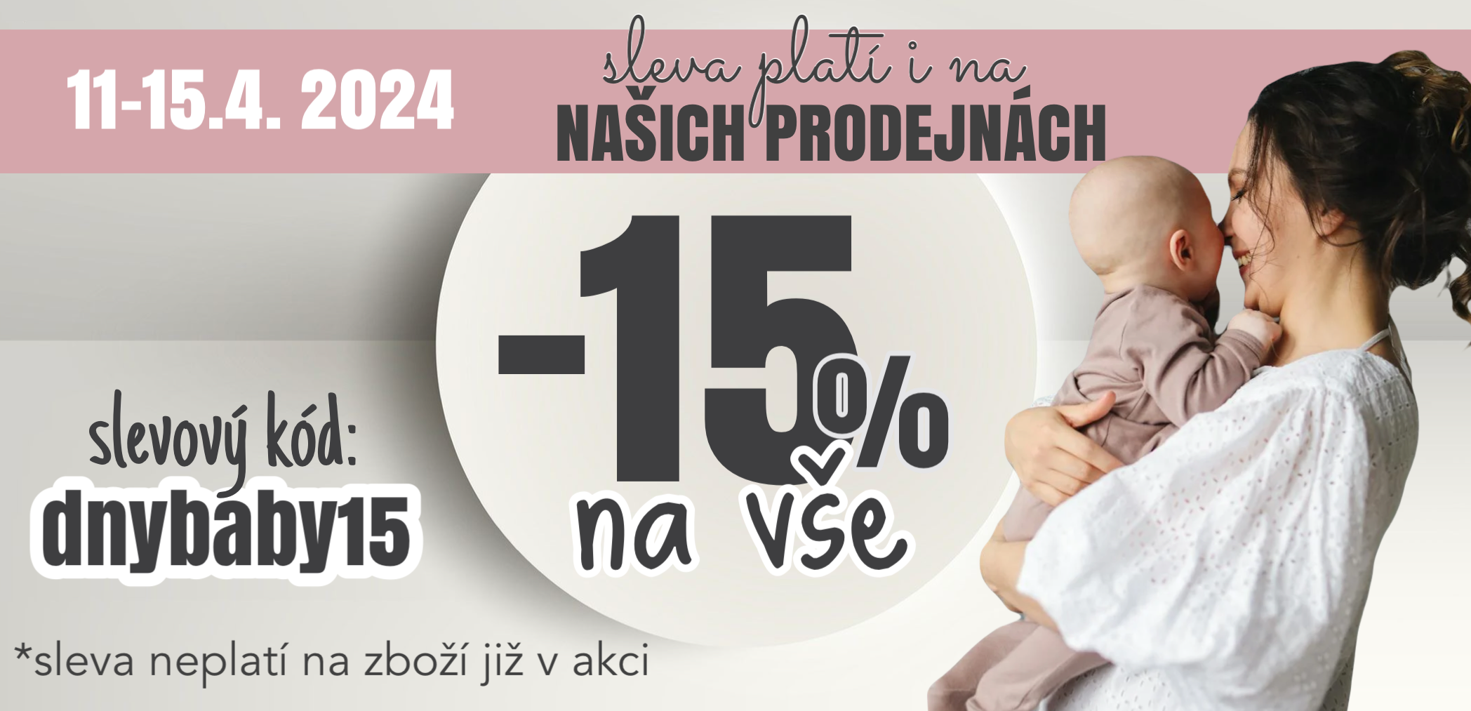 Akce DnyBaby -15%