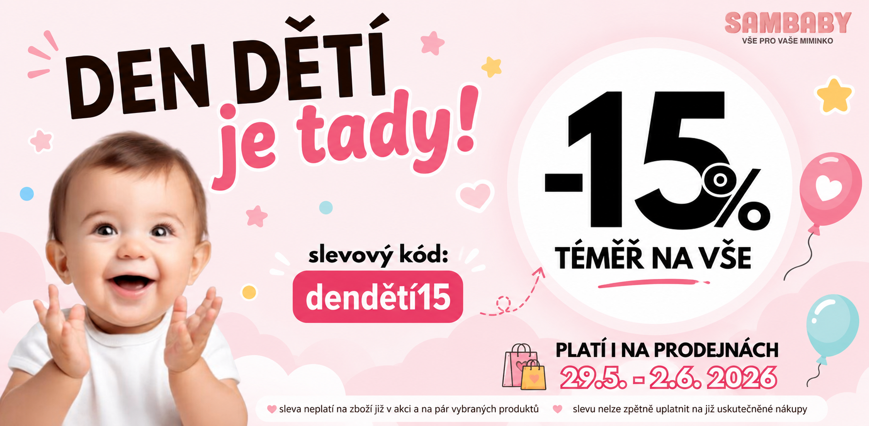 Den dětí sleva -15%