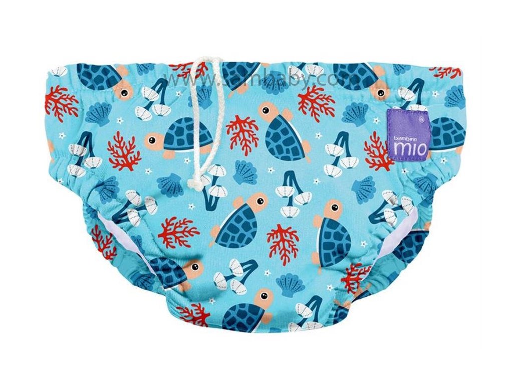 Bambino Mio Kojenecké plavky Turtle bay - S- (5-7kg)