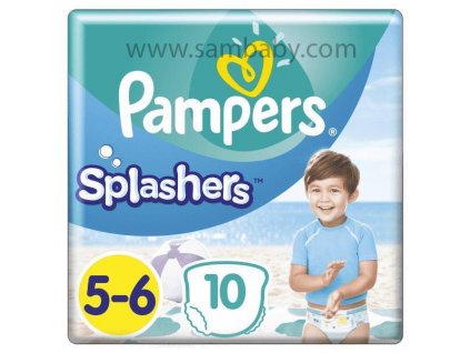 Pampers Pleny do vody Splashers 14+kg 10ks