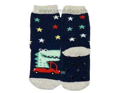 Tombis Dětské ponožky froté ABS 25 krokodýl