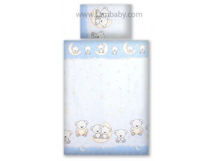 Amy Povlečení do postýlky 2.díl Medvídek modrý