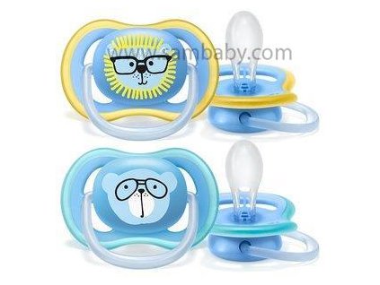 Philips AVENT Šidítko Ultra air 18+ m. chlapec (lev), 2 ks