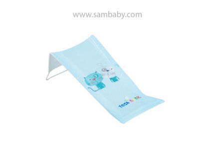 Tega Baby Lehátko do vany pes a kočka modré