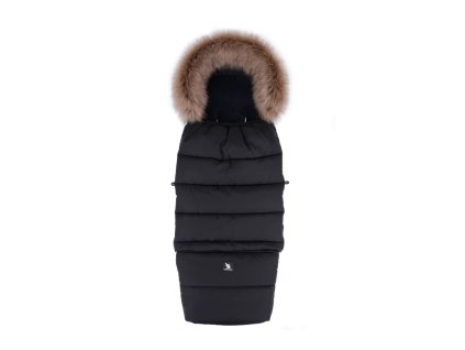 Cottonmoose fusak Combi s kožichem Yukon černý