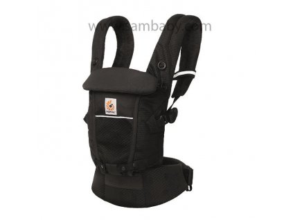 ErgoBaby ADAPT nosítko Soft Flex Mesh - Onyx Black