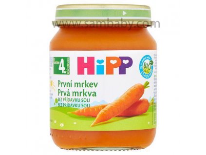 Hipp Příkrm zeleninový BIO První mrkev 125g