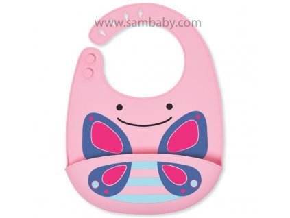 Skip Hop Zoo Bryndák silikonový Motýlek 6m+